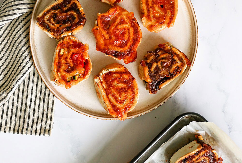 Back to School Pizza Scrolls