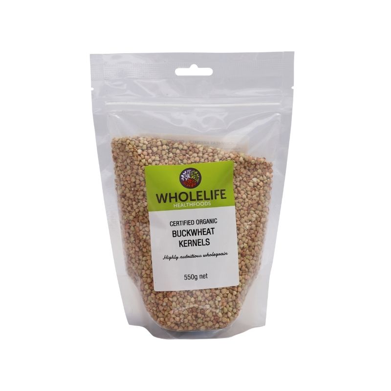 WholeLife Healthfoods Organic Buckwheat Kernels 550g WholeLife
